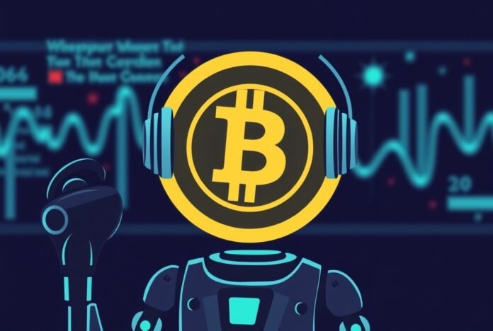 Why did the AI crypto agent start a podcast