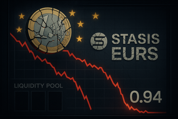 STASIS EURS Loses Its Peg: What the Euro Stablecoin Crash Means Now