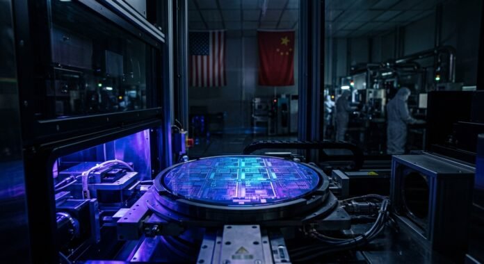 MATCH Act chip war: semiconductor lithography machine with US-China tensions