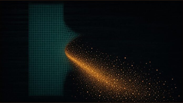 Arara Hack Exposes 3.01m Email Addresses in Japan | TSN Illustration of amber light particles streaming out of an opening in a teal grid.