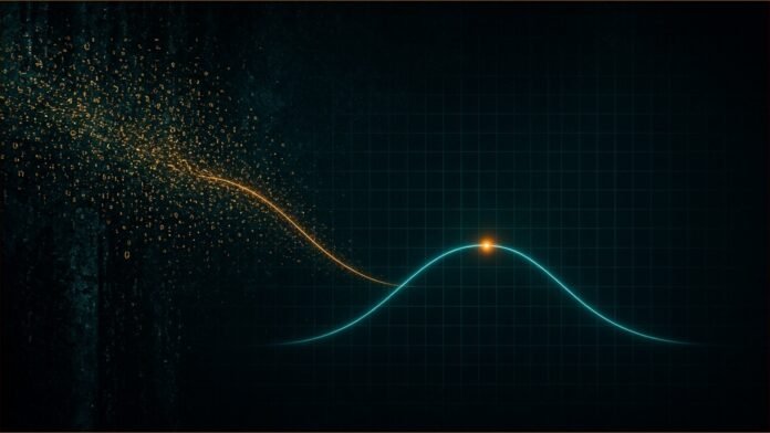 Anthropic: Claude Traced Origins of NIST Curve Seeds | TSN A glowing curve on a grid with an amber thread tracing back to scattered random bits.