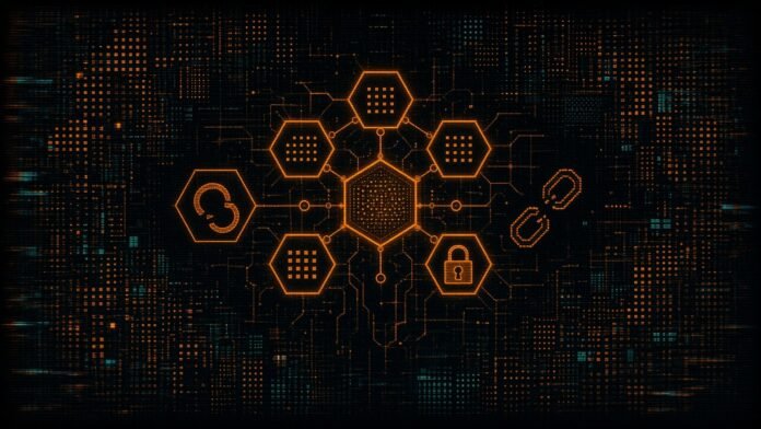 FBI Arrests Another Suspected ShinyHunters Member Over the FBIjobs.gov Breach: What Is Confirmed and What Is Reported A hexagonal node network with one node tied to an open handcuff glyph and a padlock, with a broken chain link drifting away.