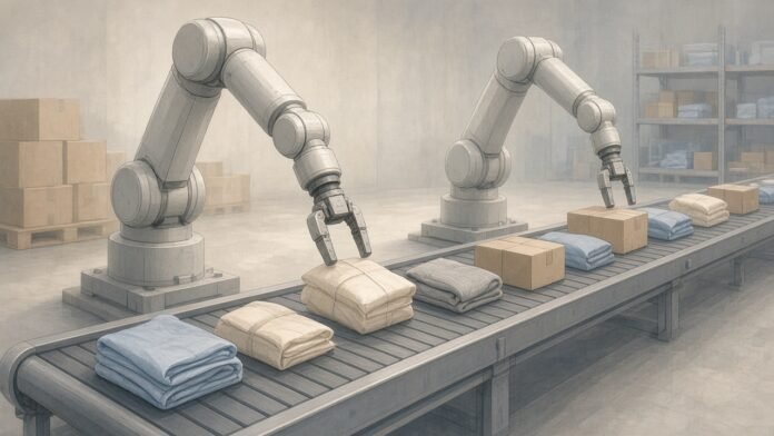 Sereact dual-arm returns robots live for Zalando